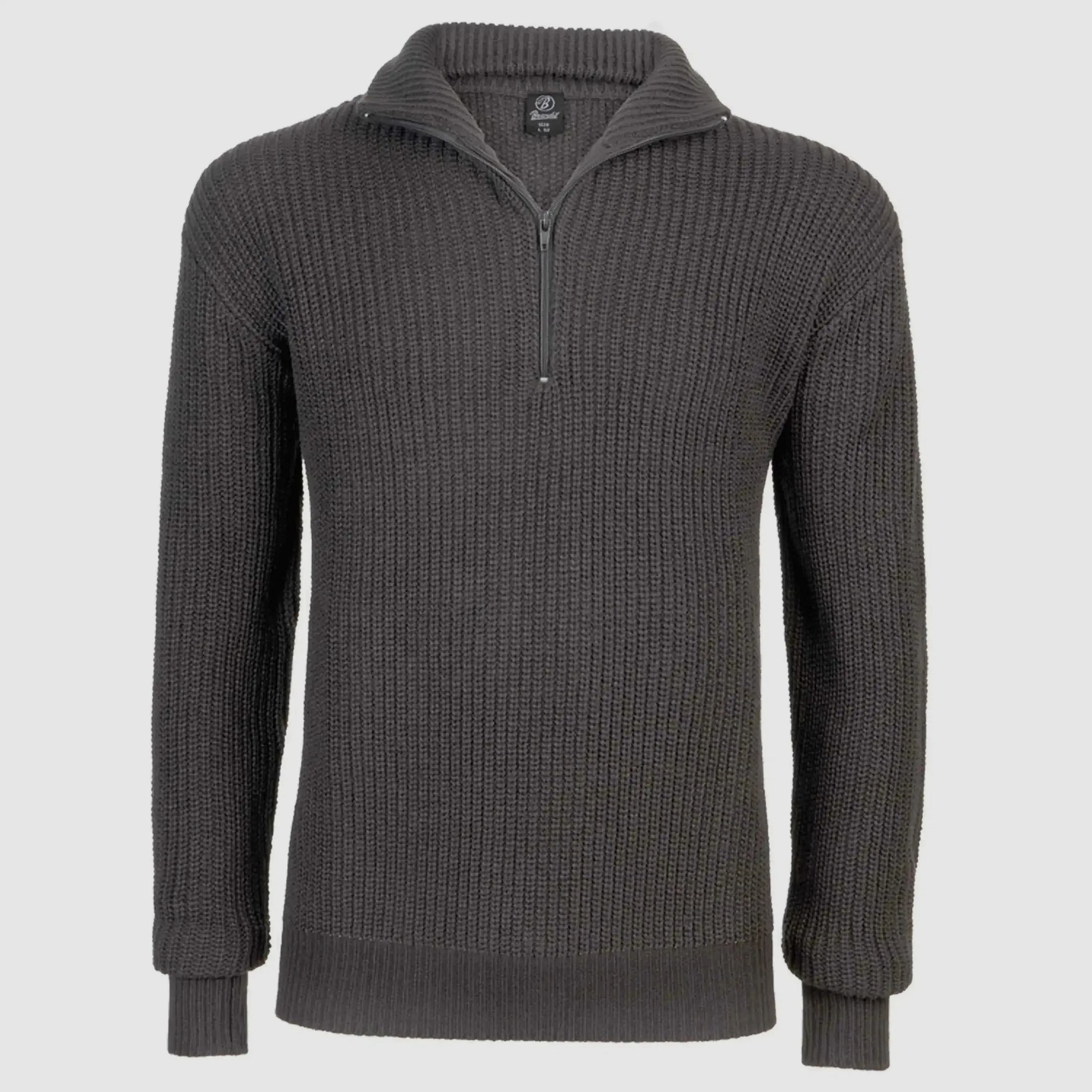 Brandit Pullover Marine Troyer antracita