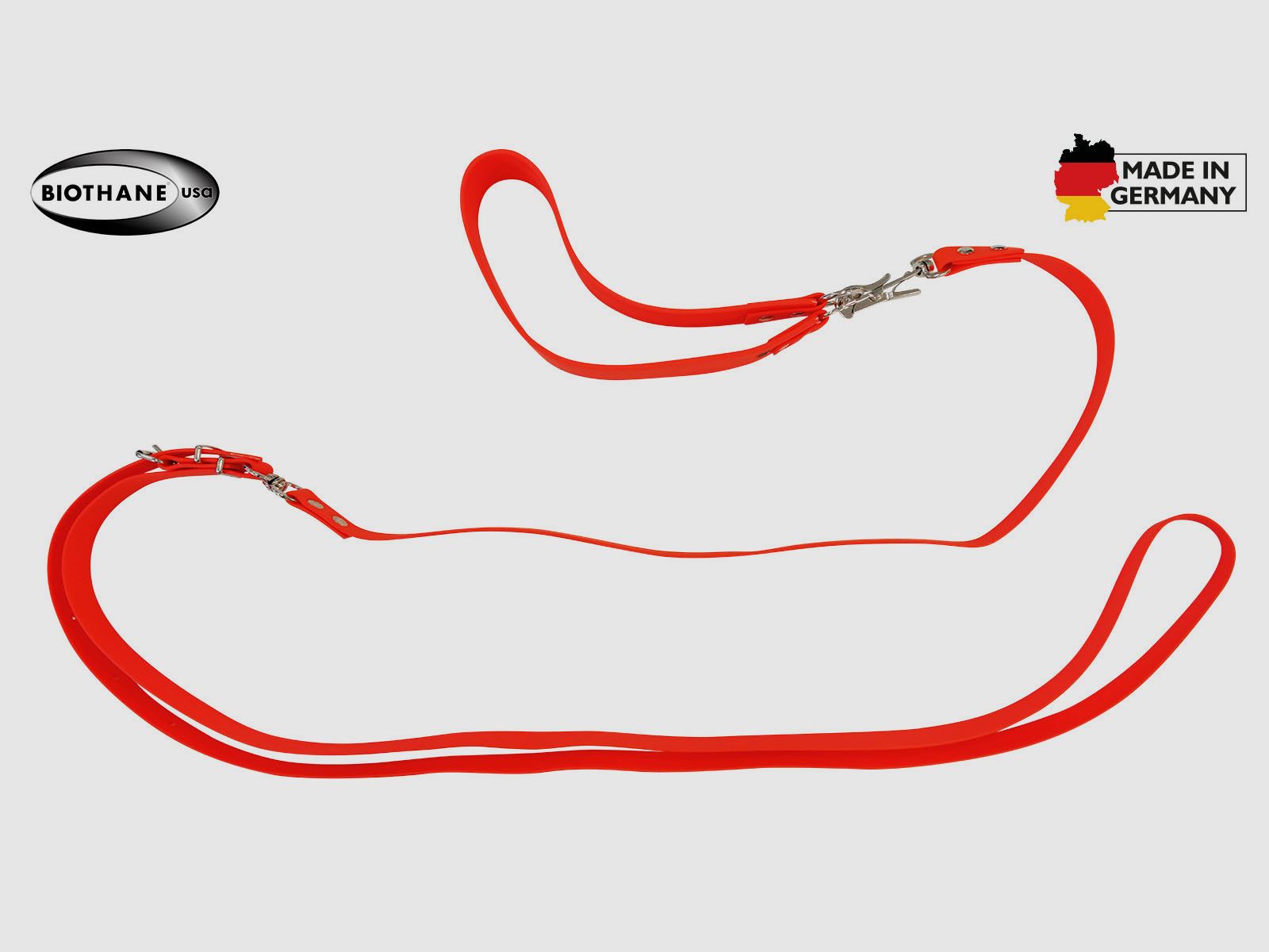 AKAH BioThane® Umhängeleine mit Halsung