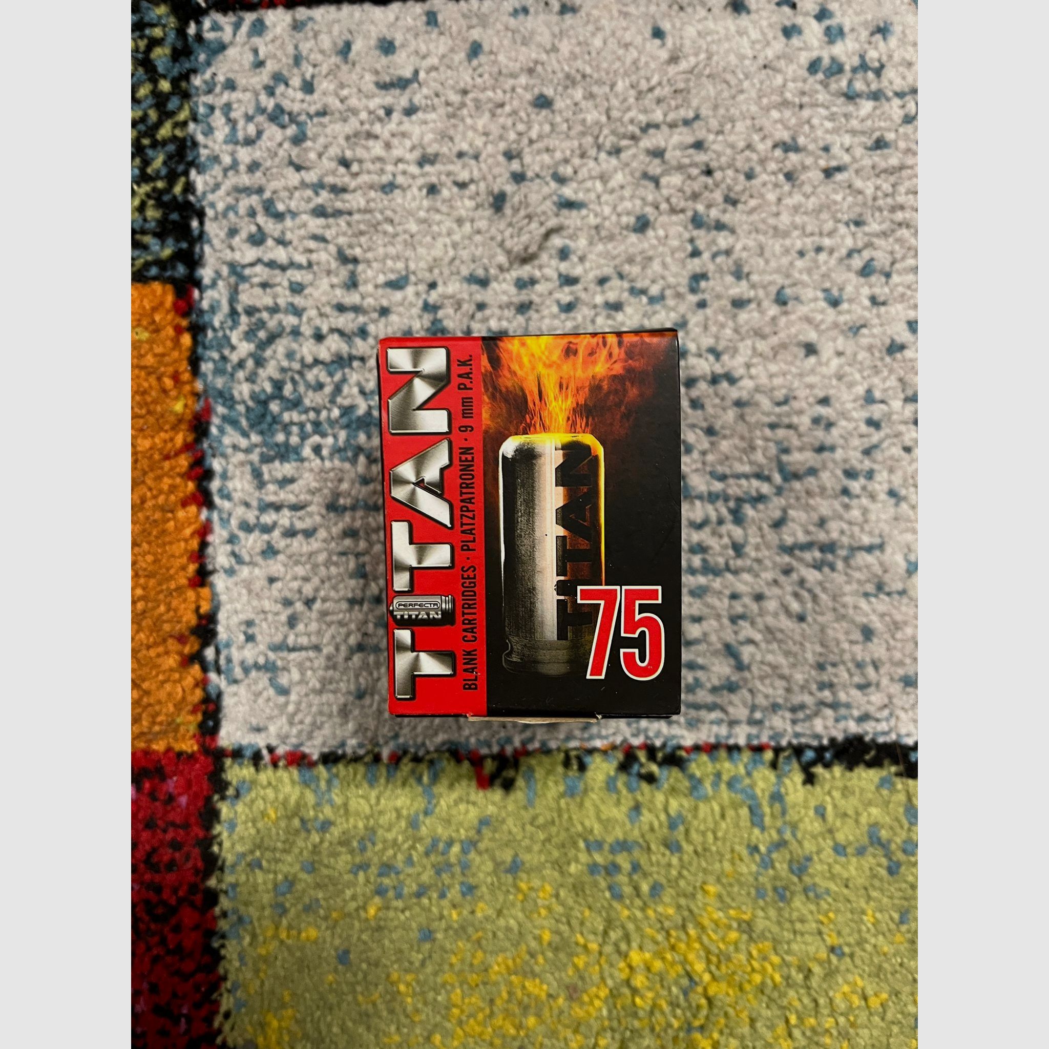 9mm PAK Titan Platzpatronen