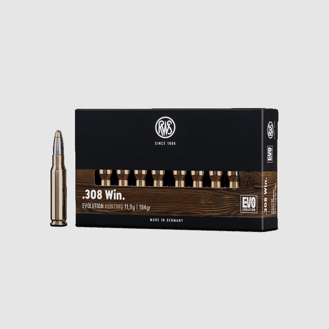 RWS .308Win EVO 11,9g - 184gr