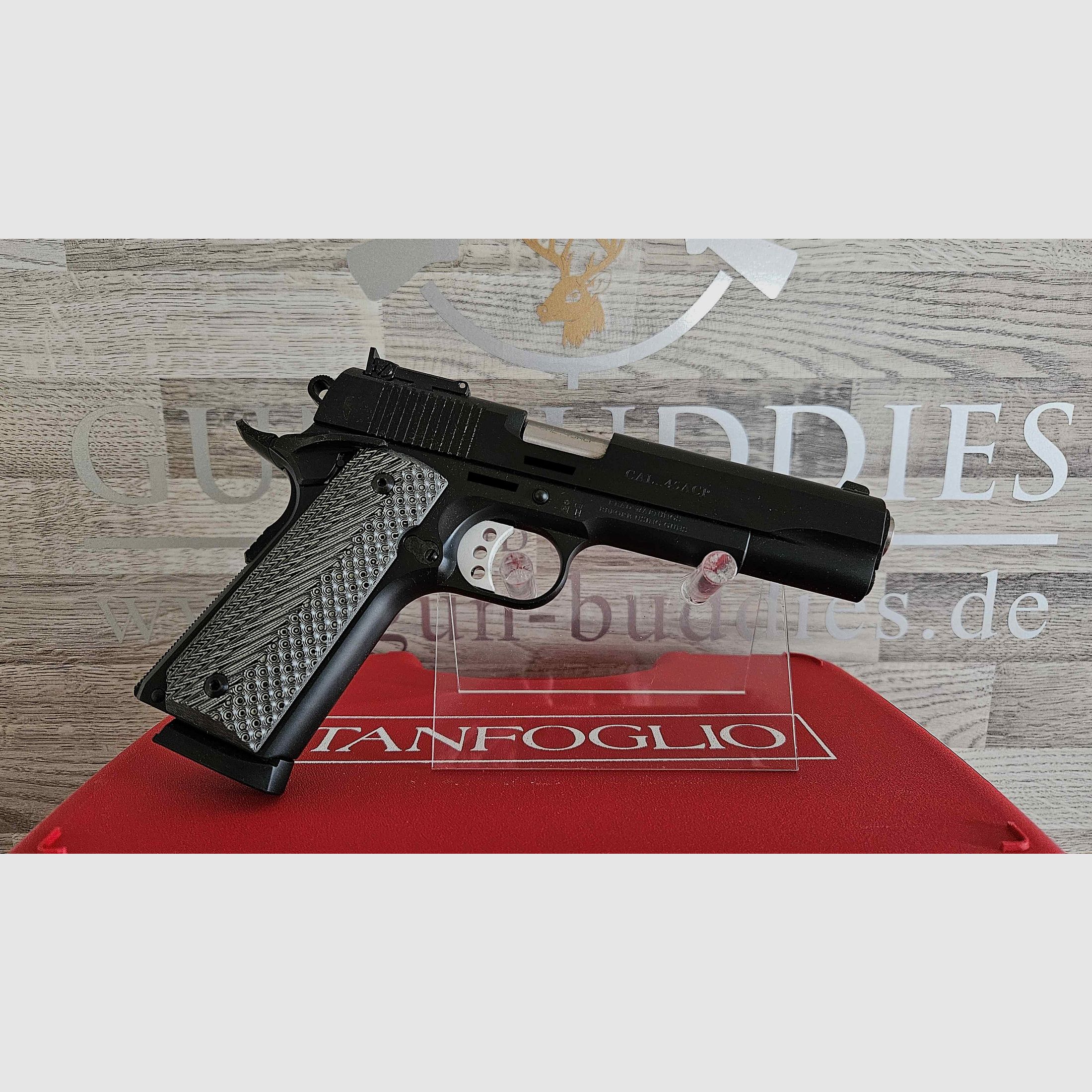 Tanfoglio FT 1911 Custom Black 5" Kal. .45ACP - spedizione gratuita - merce nuova dal commercio specializzato -