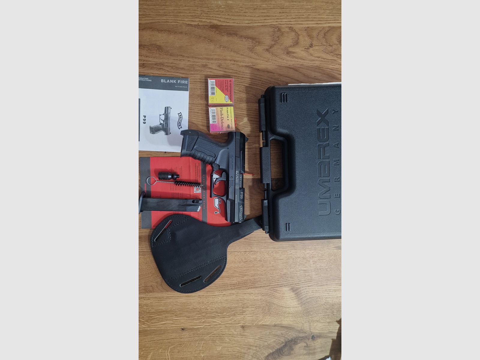 WALTHER P99 AVEC verrouillage en métal