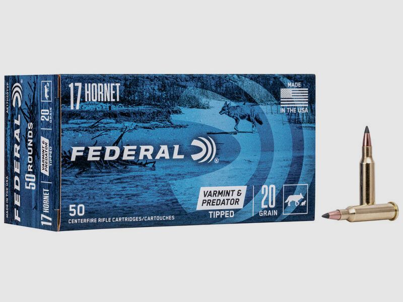 Federal .17Hornet Tipped Varmint 1,3g - 20gr American Eagle