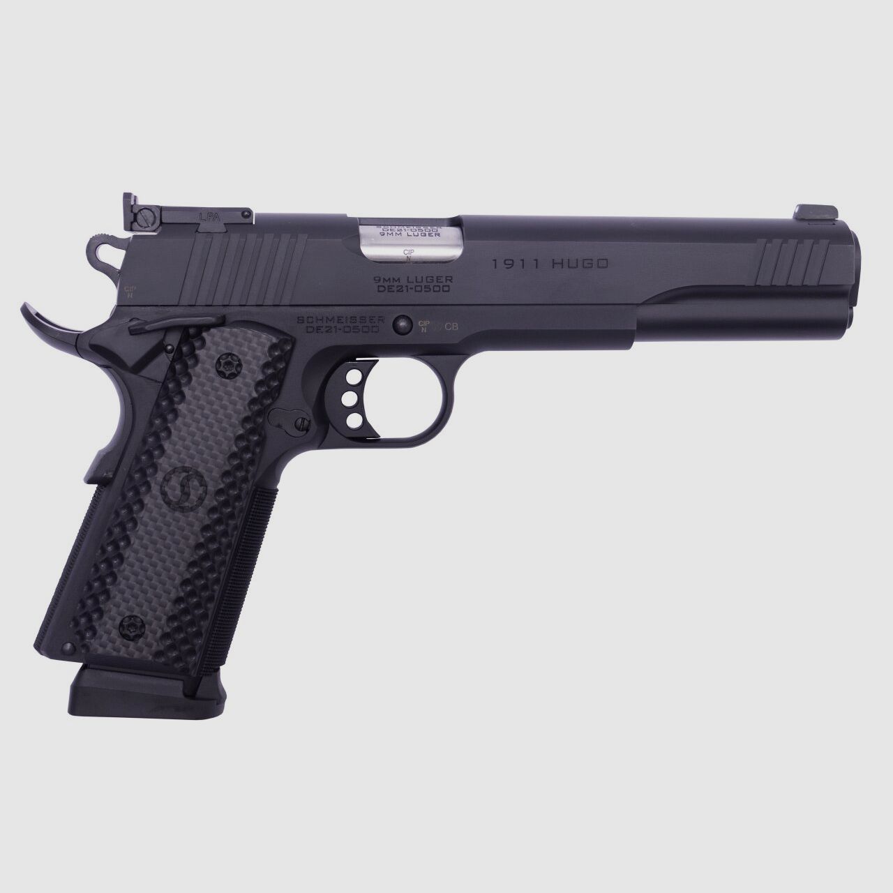 Schmeisser HUGO 1911 6" Zwart – .45 ACP