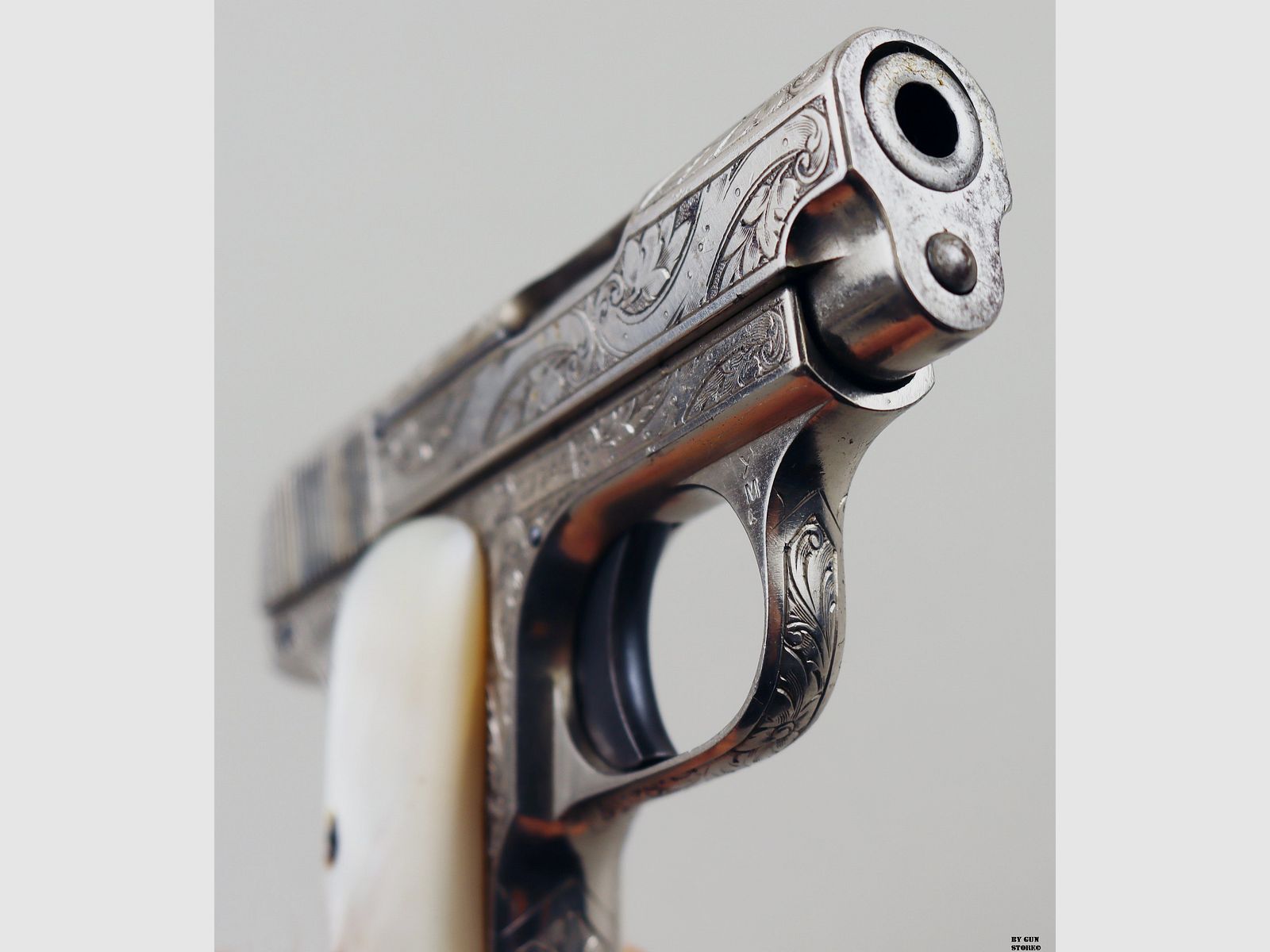 Pistole F.N. Browning mod. 1906 Luxus cal. 6,35 matr. 97741, Bild 8 von 10
