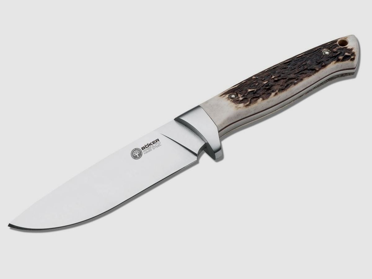 Böker Arbolito Hunter Hirschhorn Fahrtenmesser, Bild 2 von 6