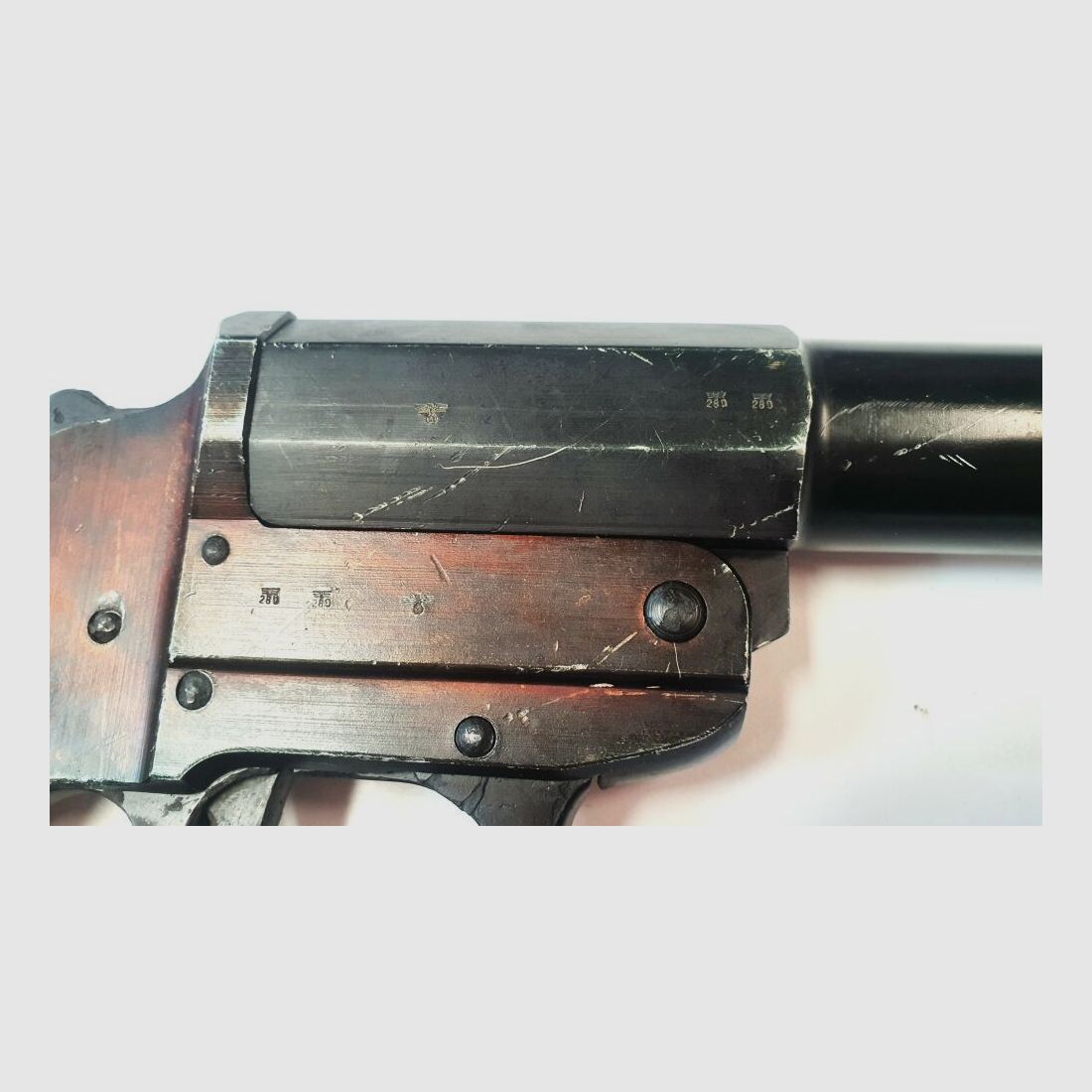 Erma Erfurt Signalpistole Erma Ayf WK2 mit Stempeln, Bild 7 von 8