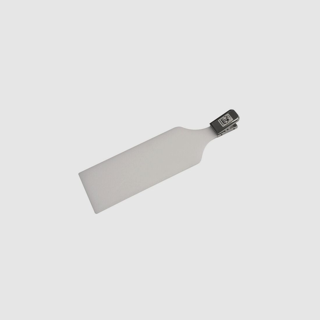 Fisch - Filetierbrett - 61 x 18 cm - mit extra starker Klemmfeder - Weiß