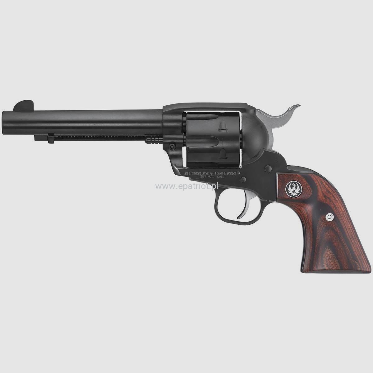 Revolver Ruger Vaquero Blued 5.5'' .357magnum/.38spec 5106, image 1 of 10