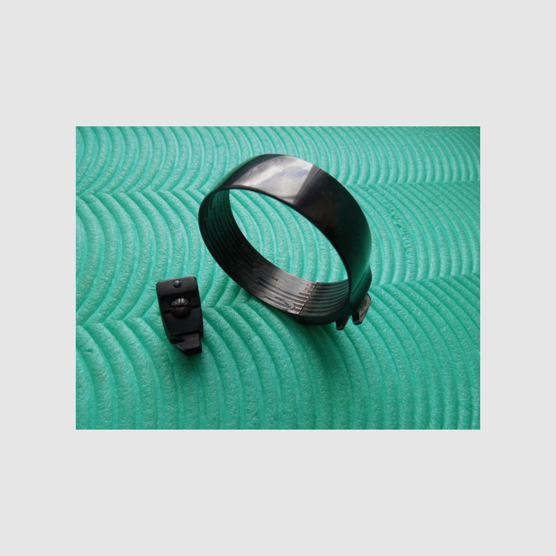 EAW Suhler EINHAK-Montage RING+FUSS hinten f.ZFR m.56mm Objektiv Rohr BH5mm NP 199 made in Germany