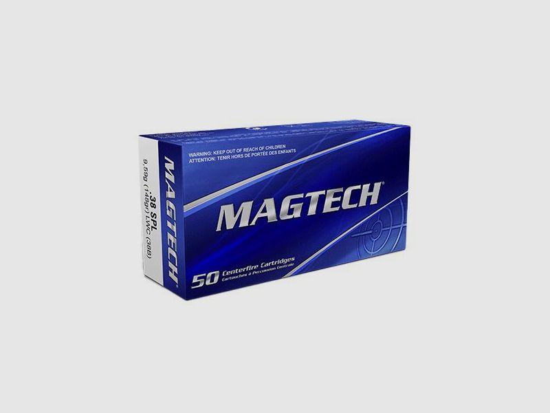 MAGTECH MUNITIE 38 SPL 148GR LWC, afbeelding 1 van 3