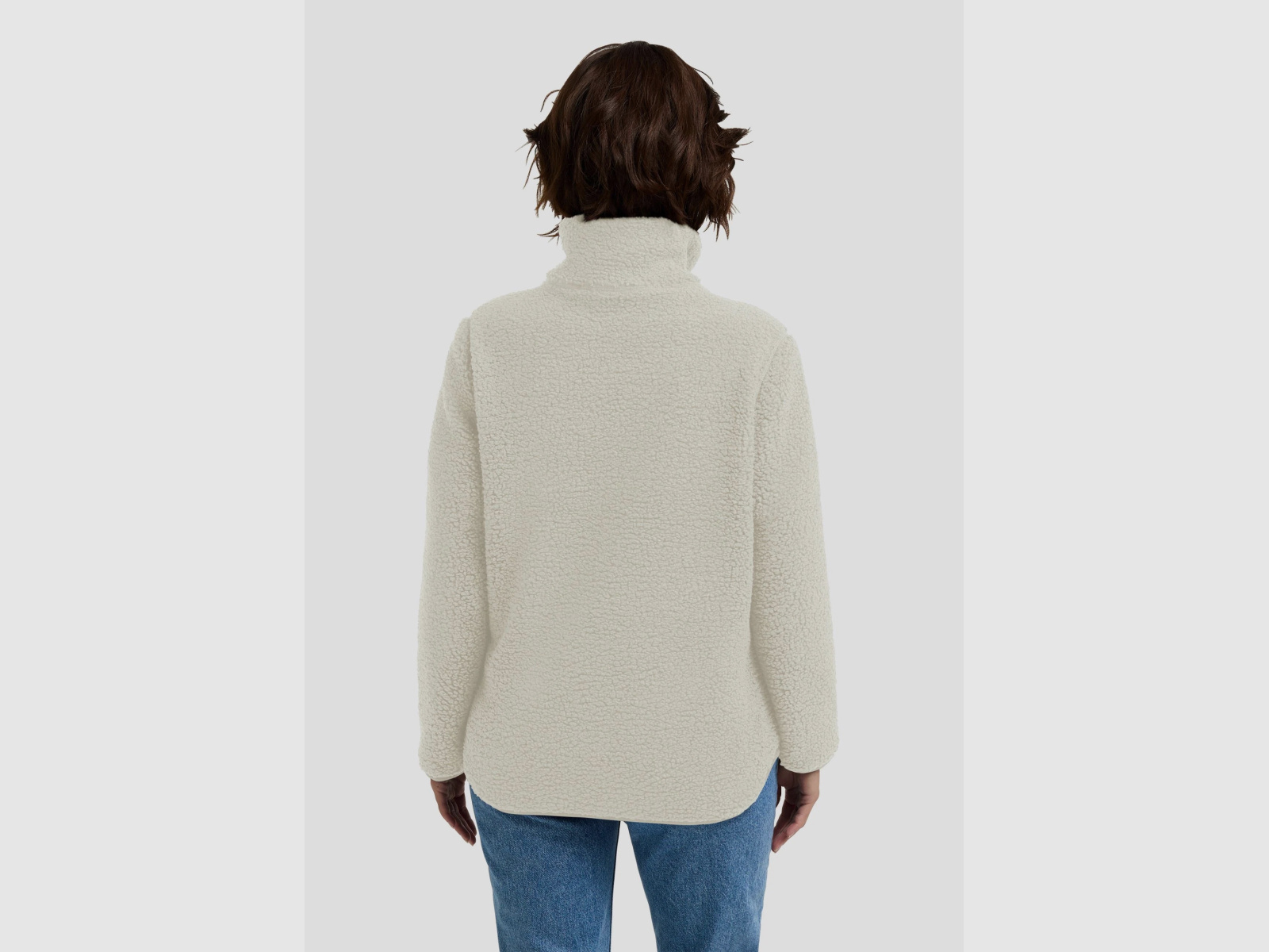 JACK WOLFSKIN High Curl Jkt W Veste en Fleece Femme Pale Sand