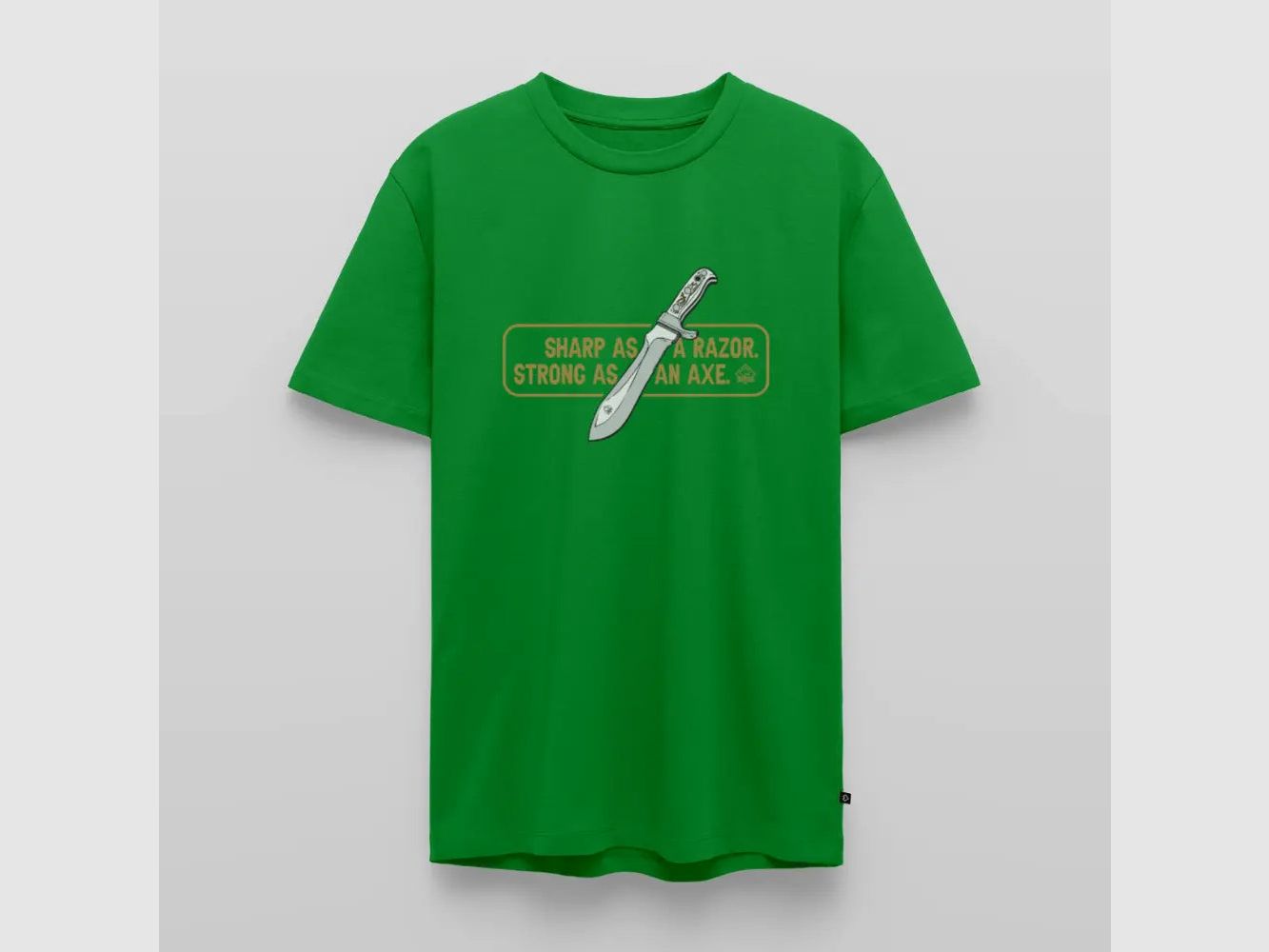 PUMA Men´s Premium T-Shirt "White Hunter Sharp & Strong"