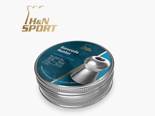 Diabolos H&N Barracuda Hunter Kal. 5,50 mm. Dose 200 Stk. von 1,18 g.