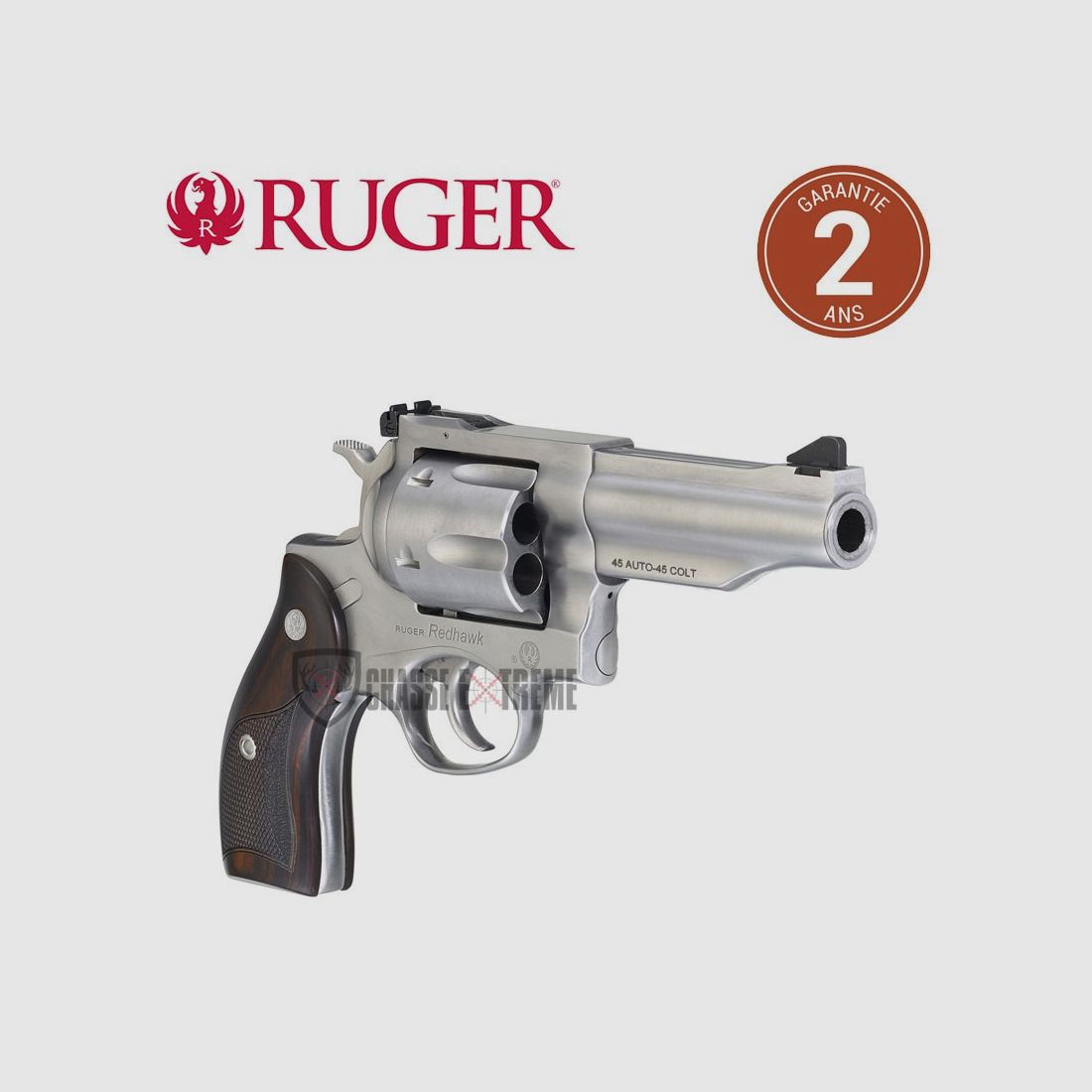 Revolver RUGER REDHAWK Edelstahl 4,2" Kaliber 45 Auto, Bild 3 von 4