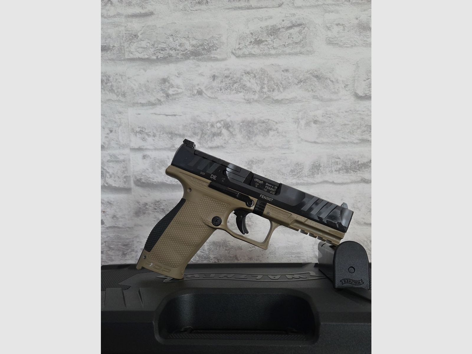 Pistole Walther PDP Fullsize V2 OR 4,5" FDE 9mm Luger