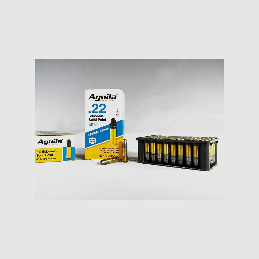 Aguila .22 LR SUBSONIC LSP, 40 grs 1 paquete (50 disparos a 0,138 €*)