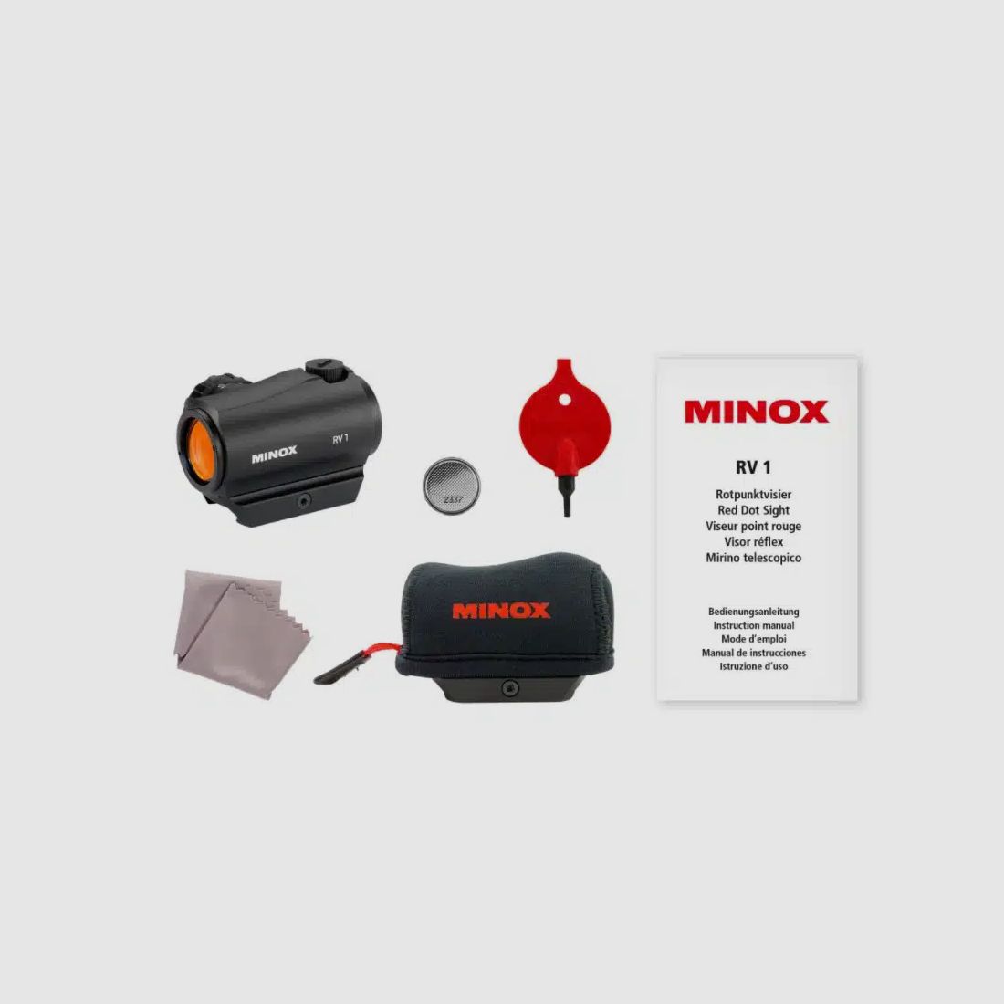 MINOX RV 1 Visor de punto rojo