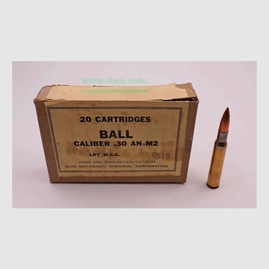 Winchester - USA Cartouches de fusil .30-06