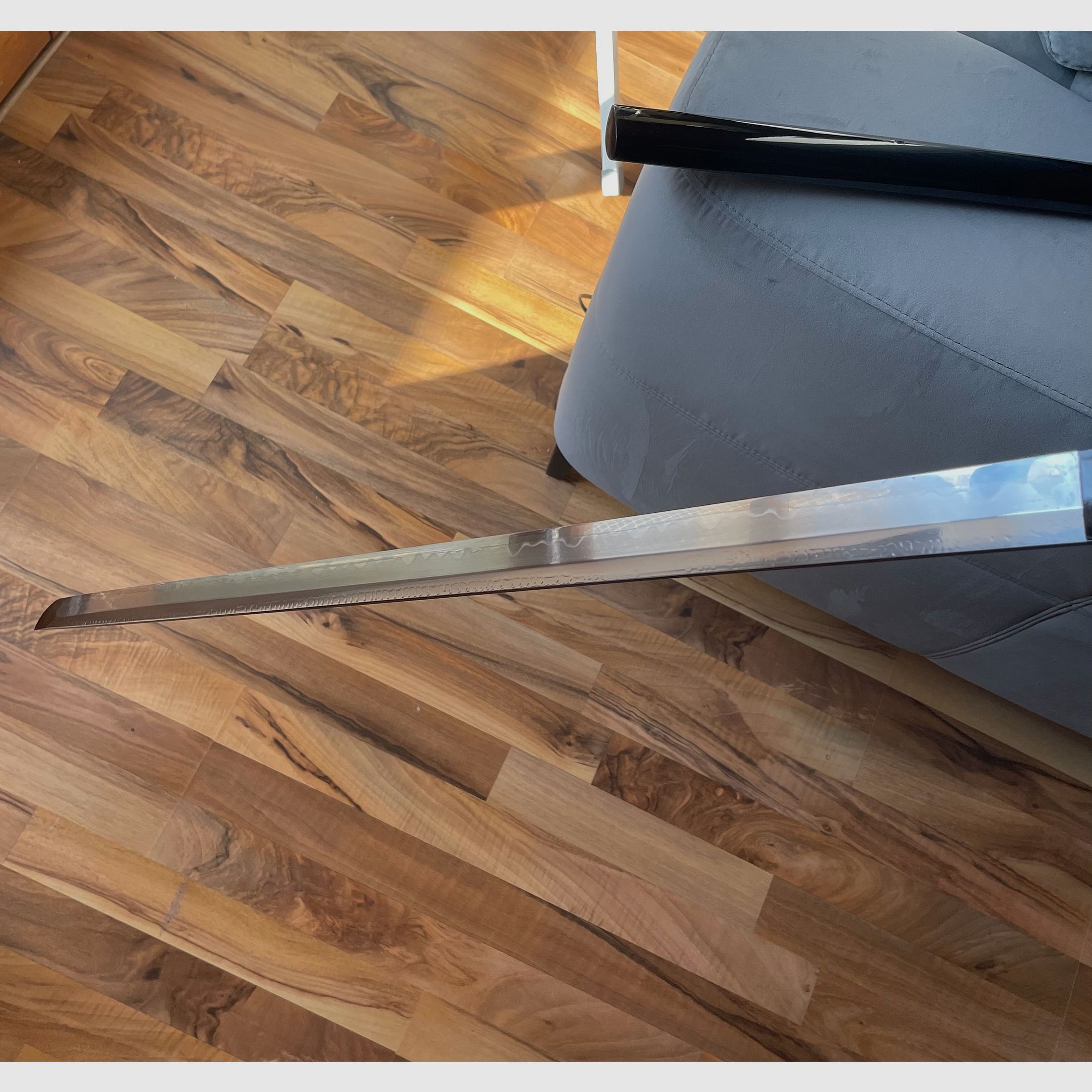 Ninja Schwert Meister Kukishinden Mit Echtem Hamon