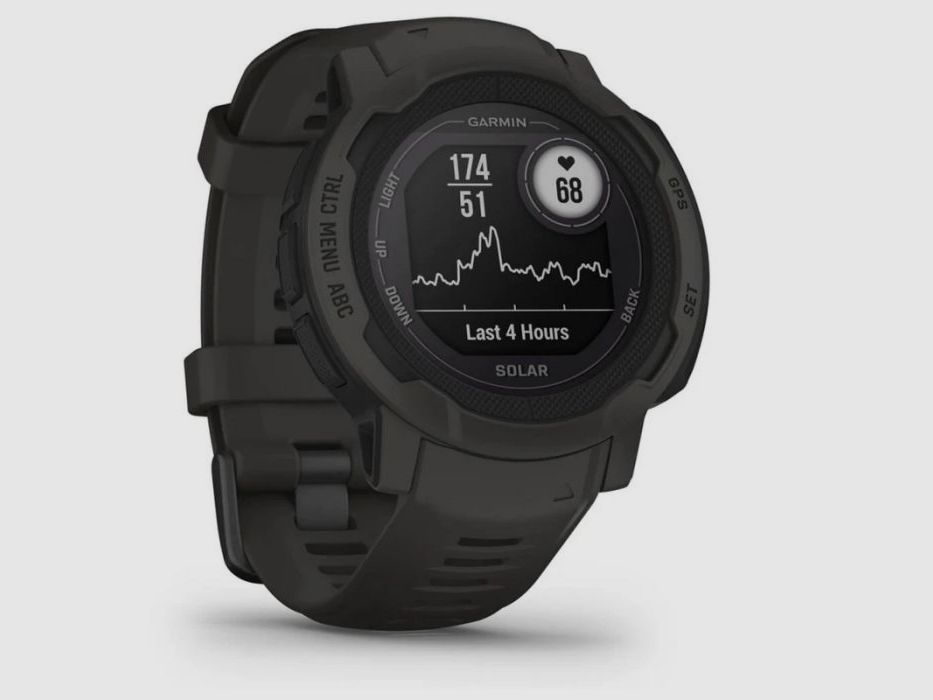 Garmin Smartwatch Instinct 2 Solar black, image 3 of 10
