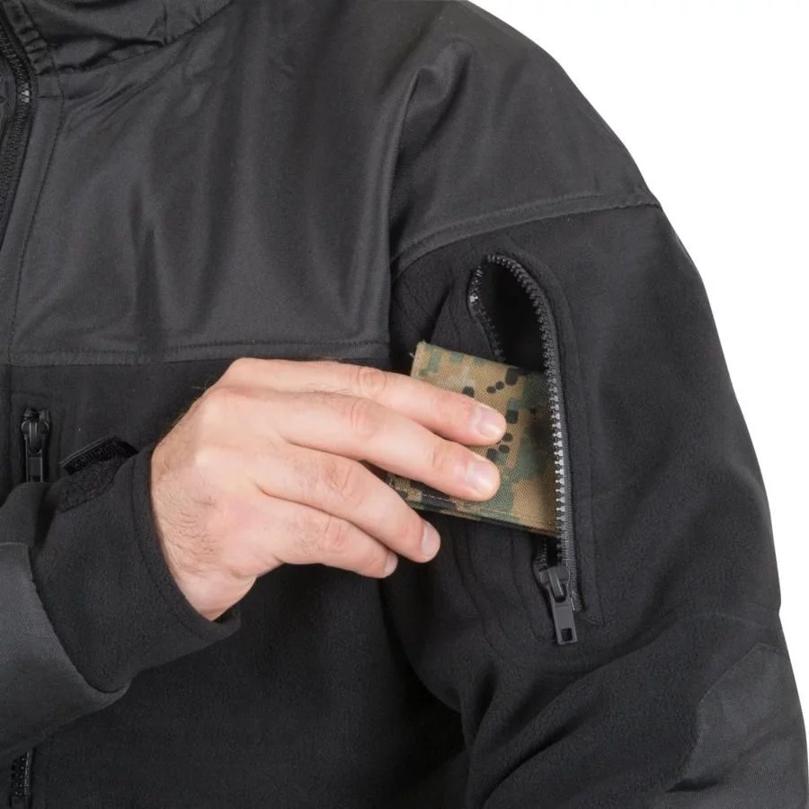 Helikon CLASSIC ARMY Fleece Jacket Black-Black (BL-CAF-FL-01), image 16 of 28