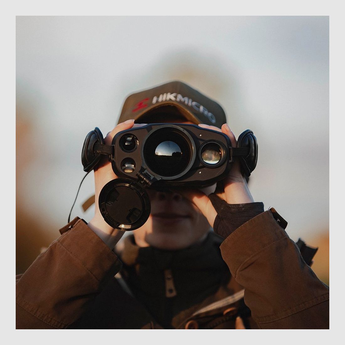 Jumelles numériques de vision nocturne et thermique HIKMICRO Raptor RQ50L, image 4 sur 7