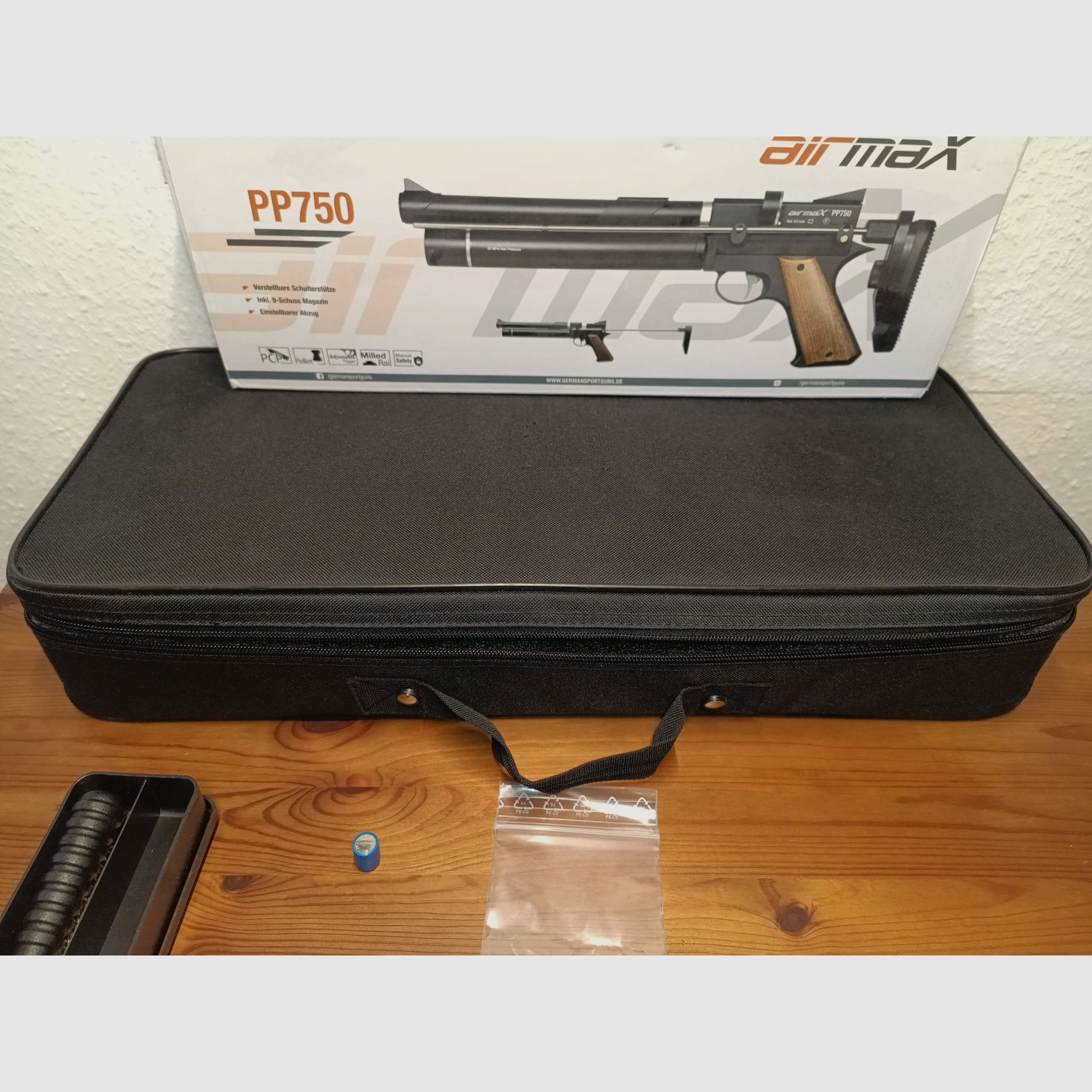 airmax  PP750 4,5mm - Druckluft Pressluft, PCP