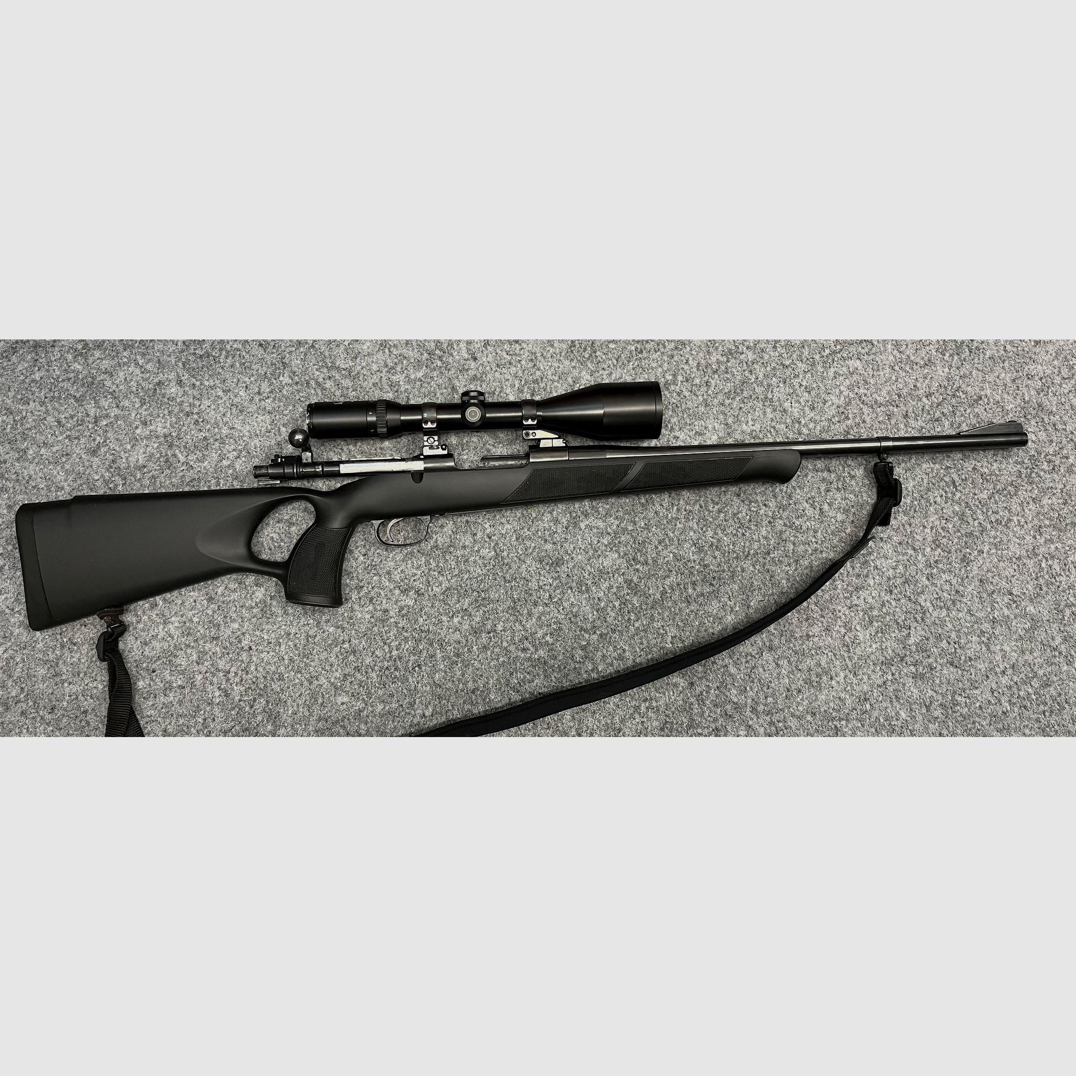 Mauser K98 Sabatti Lochschaft 9,3x62 Schmidt & Bender