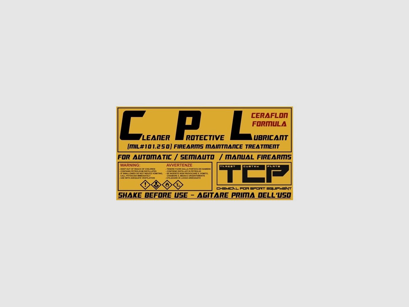 CPL CeraFlon All-in-One per la manutenzione delle armi 250 ml, immagine 3 di 3
