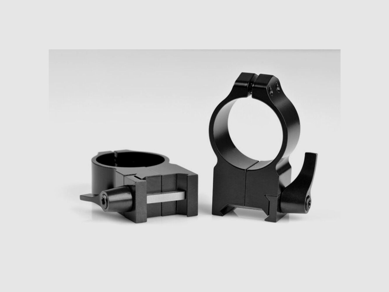 Warne QD Anillos de Acero - 30mm Weaver Extra Alto 16,5 mm (216LM)