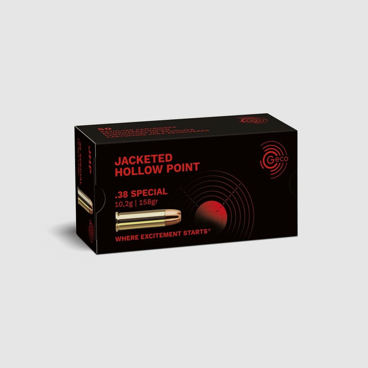 Geco .38 Special Hohlspitz 158 gr.