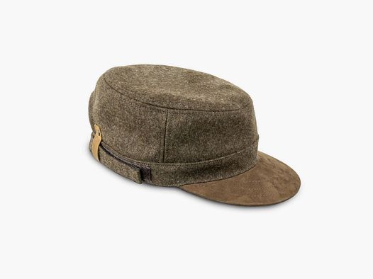 Loden Field Cap "Schirmling", Braun