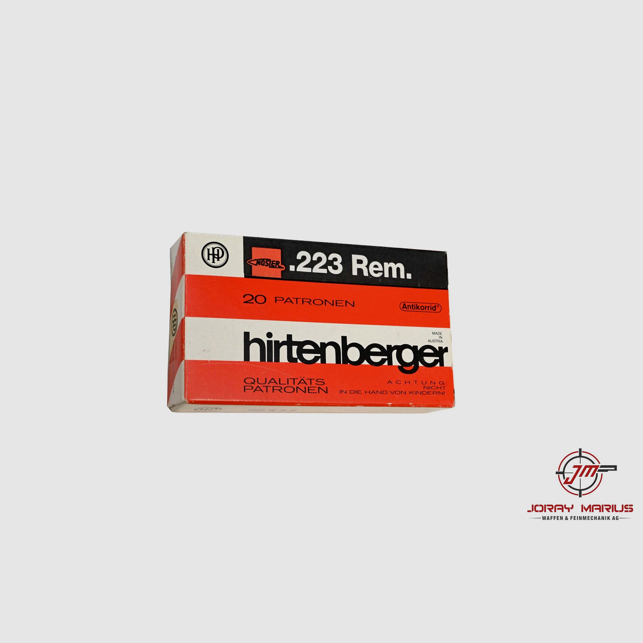 .223 Rem Hinterberger 3.56g 55gr Nosler