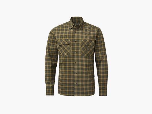Chevalier Creek Coolmax Jagdhemd Herren, XXL, Moss Checked