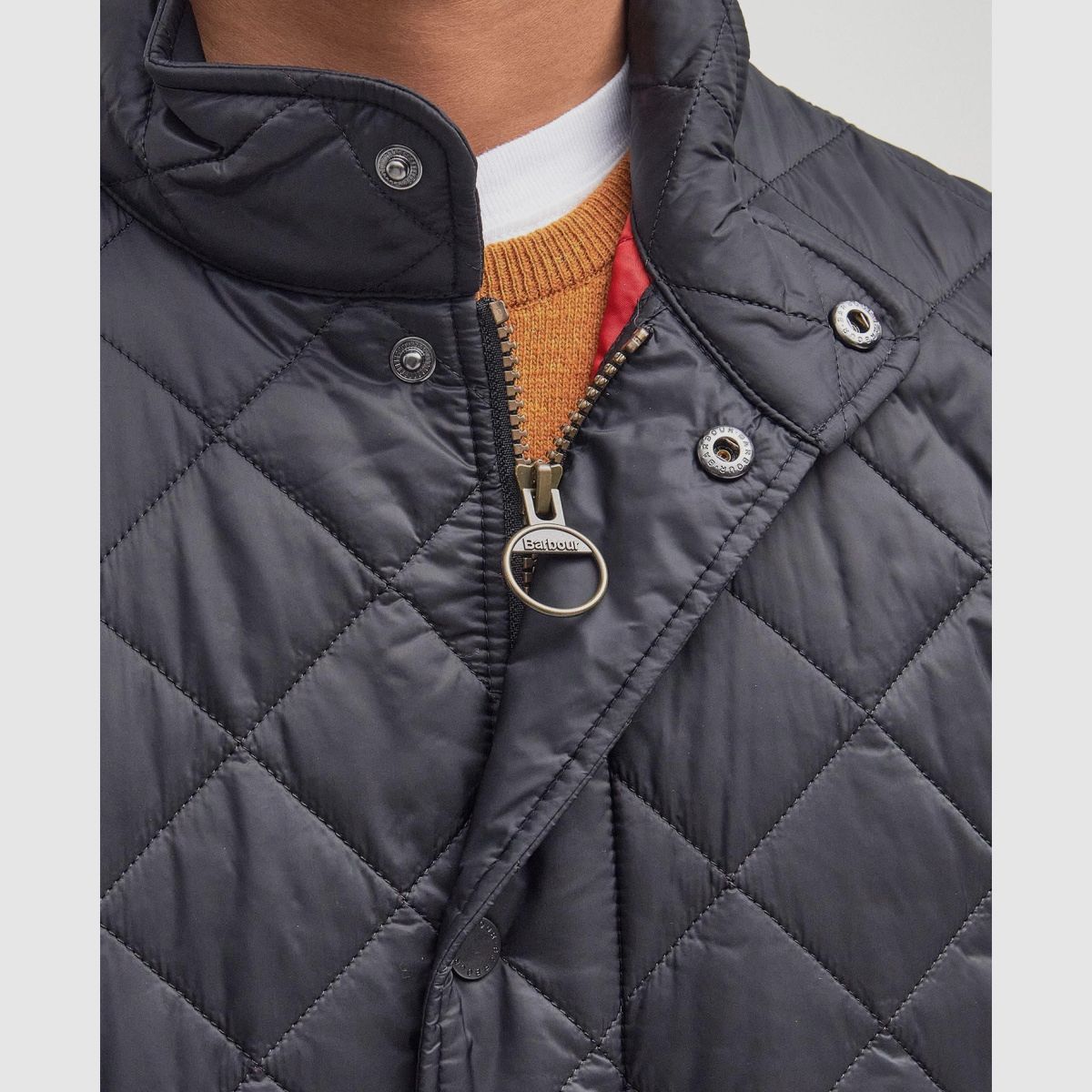 BARBOUR Flyweight Chelsea Quilt Jacke Navy