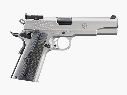 RUGER PISTOL SR1911 TARGET 9MM LUGER 5"/12.7CM LOW-GLARE STAINLESS