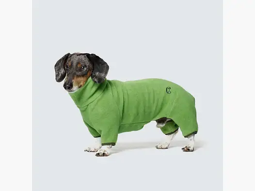 Hundepullover Dackel Fleece Cornwall lime Green