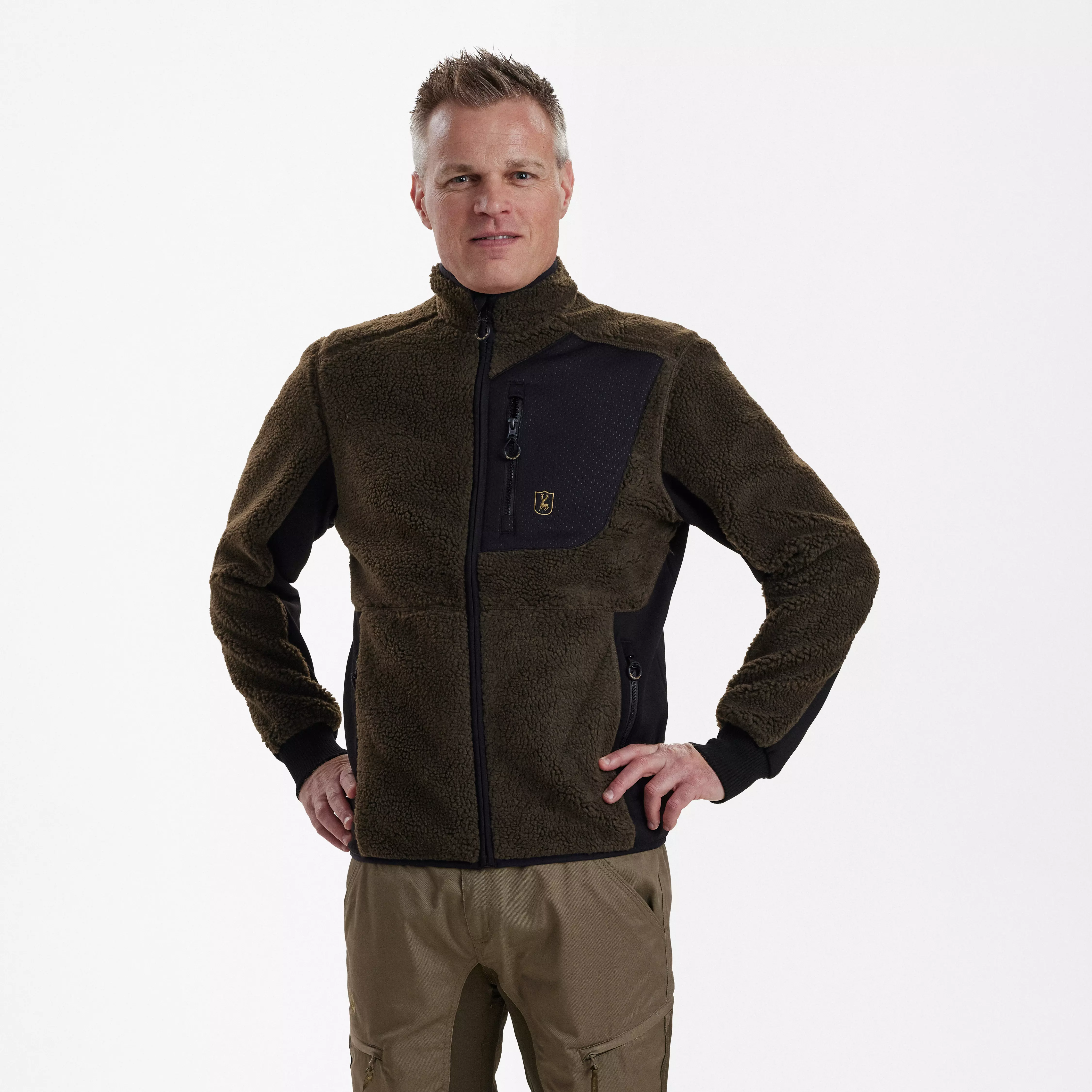 Rogaland veste polaire - Chocolate Brown, image 1 sur 5