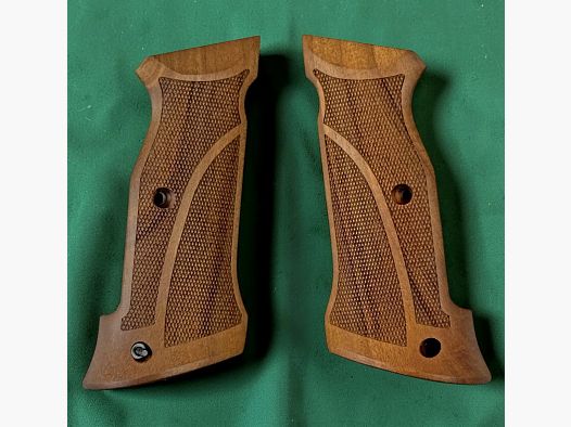 CZ Shadow 2 Walnut Wood Grips Long