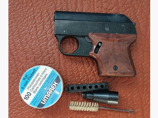 Blank firing pistol RÖHM RG 3, 6 mm Flobert
