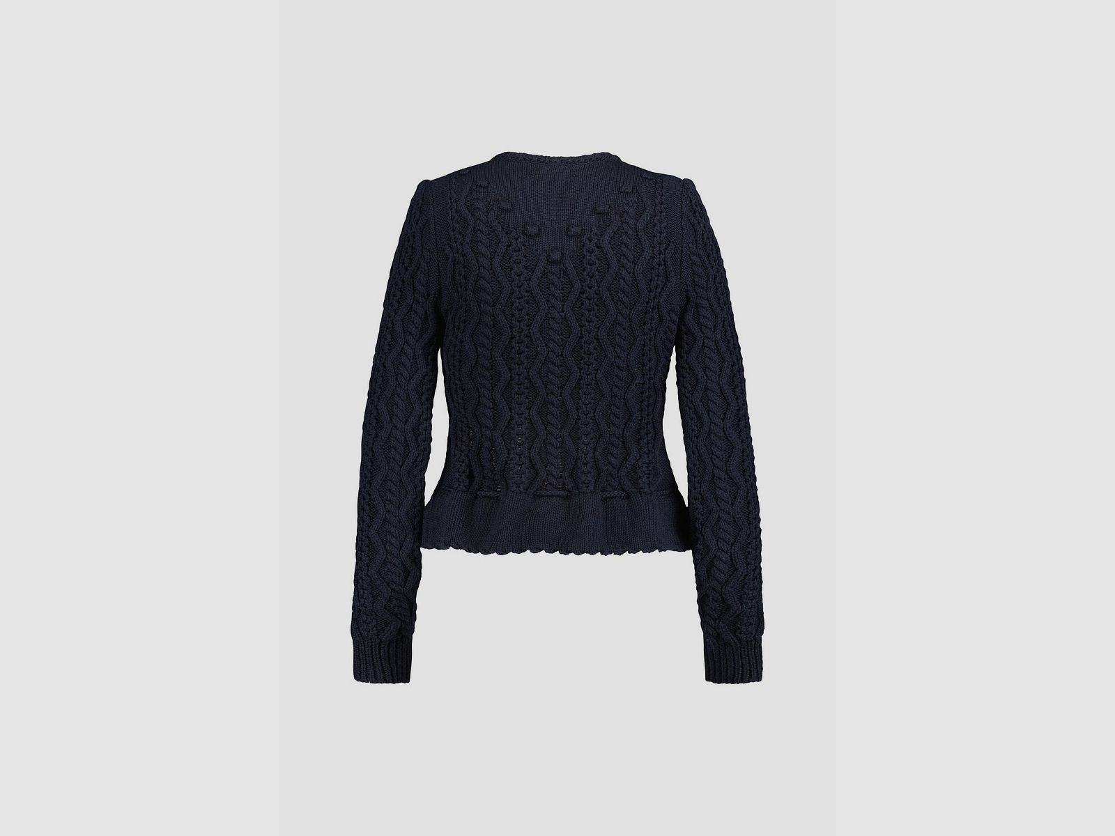 Gottseidank Trachten-Strickjacke in Dunkelblau, Bild 2 von 2