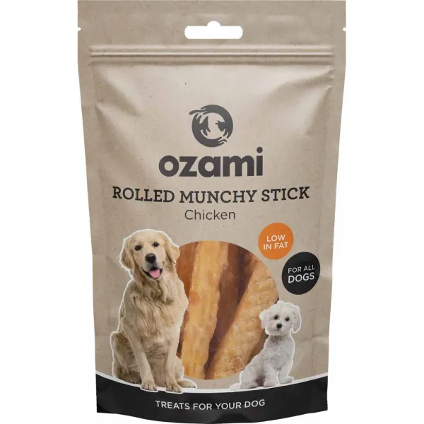 Ozami Chicken Rolled Munchy Stick 100g