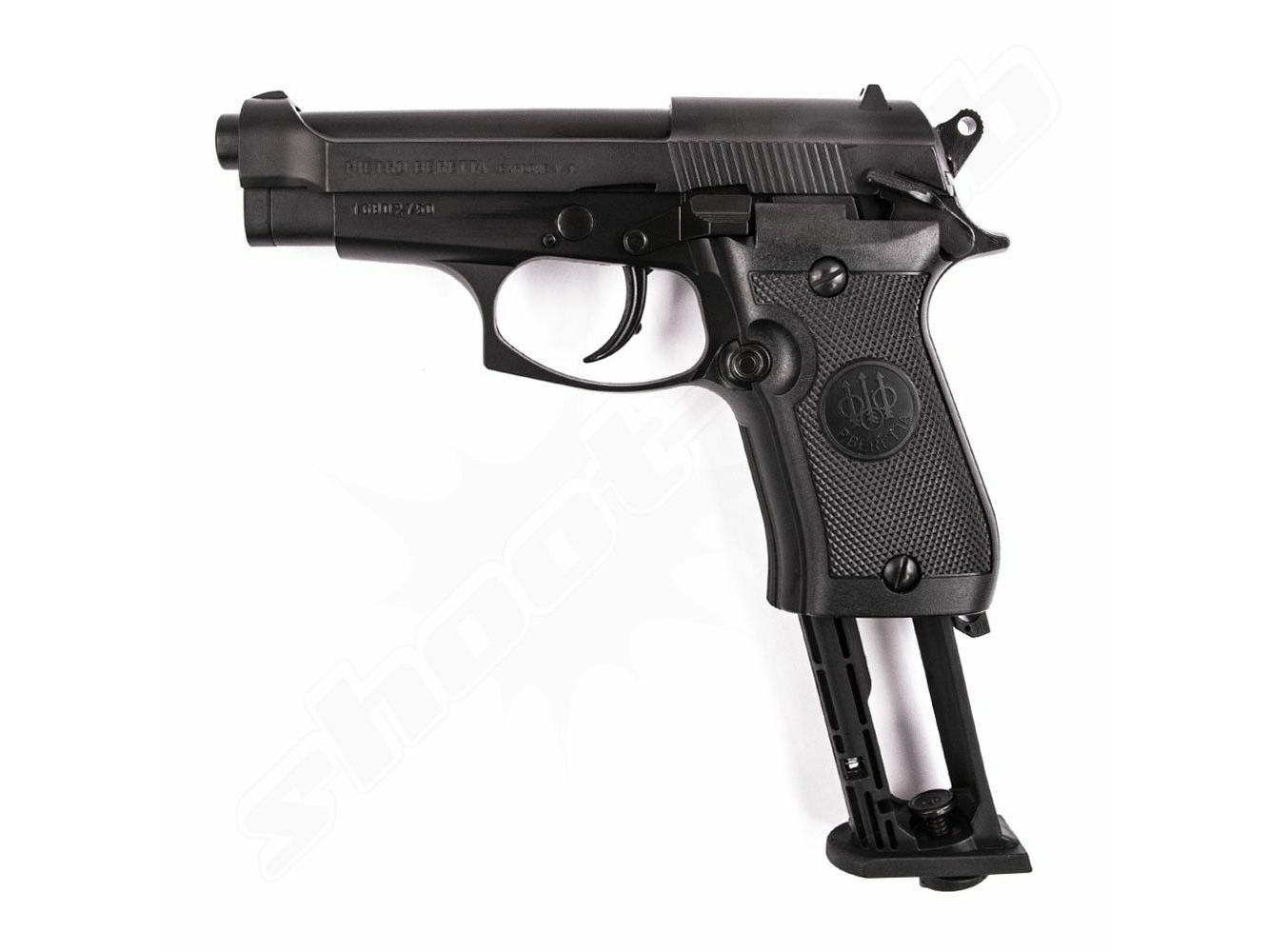 Beretta	 M 84 FS CO2 Pistole 4,5 mm Plinking-Set