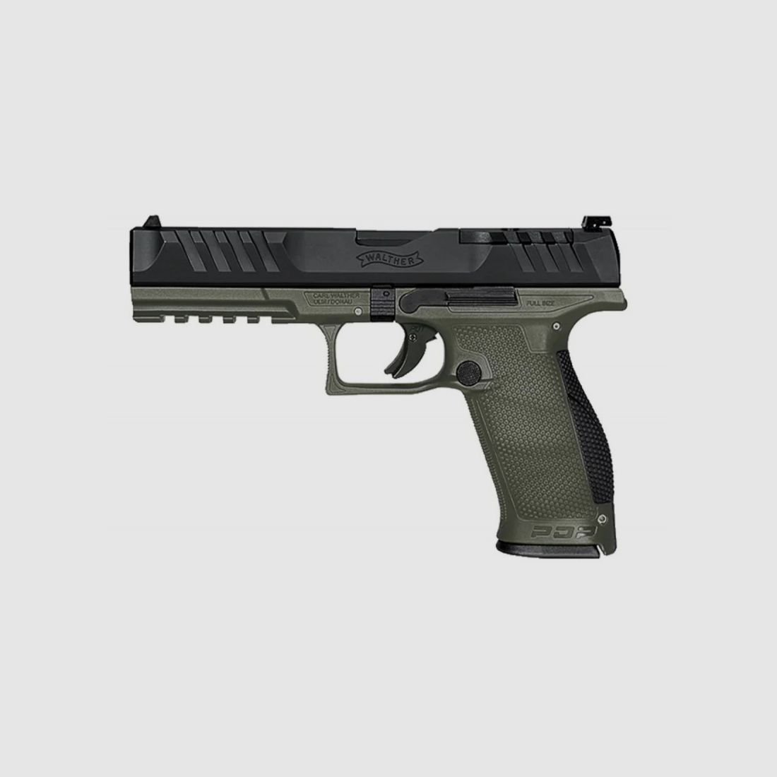 Walther PDP 5" groen pistool – 9mm, afbeelding 2 van 2
