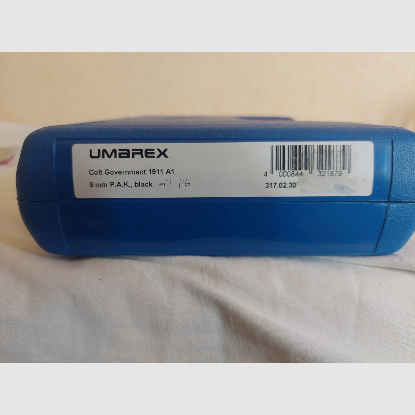 Colt Government 1911 geblauwde 9mm P.A.K Umarex VB