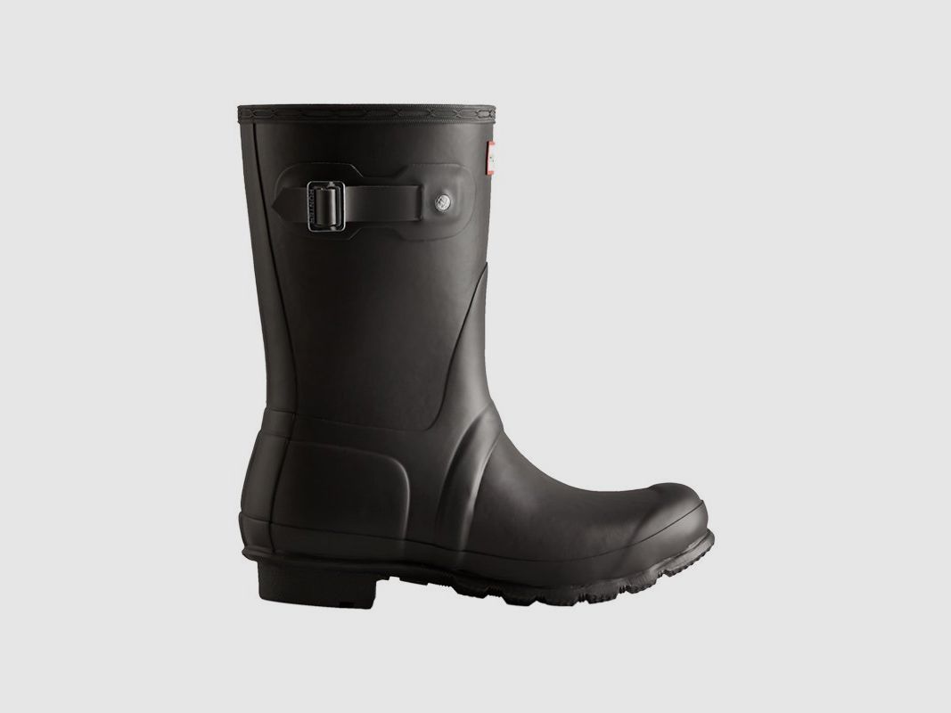 Hunter Boots Damen Stiefel Original Short Wellington Insulated Black UK 8 - 42 EU