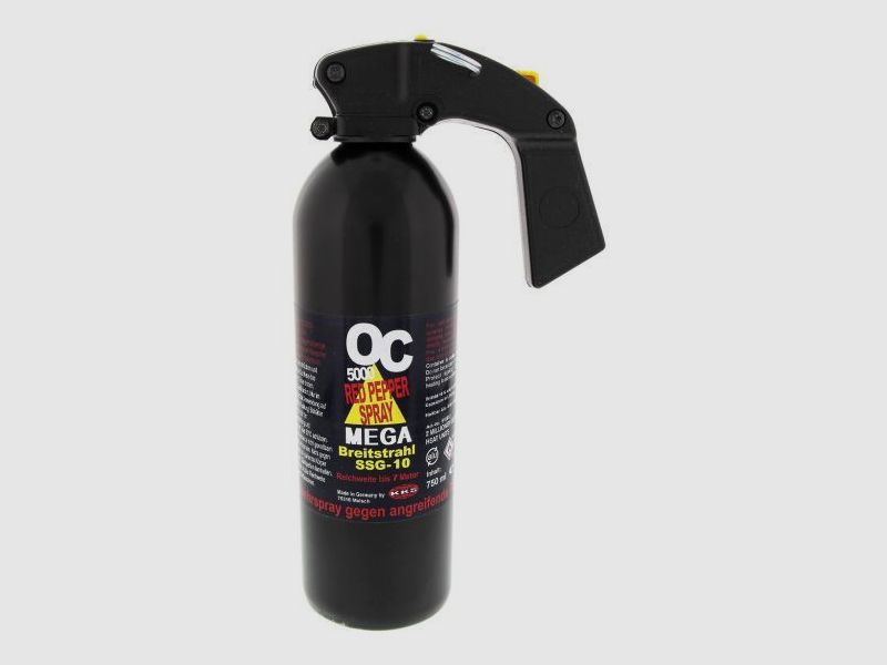 OC 5000 MEGA WIDE BEAM SSG-10 - PEPPER SPRAY - 750 ML