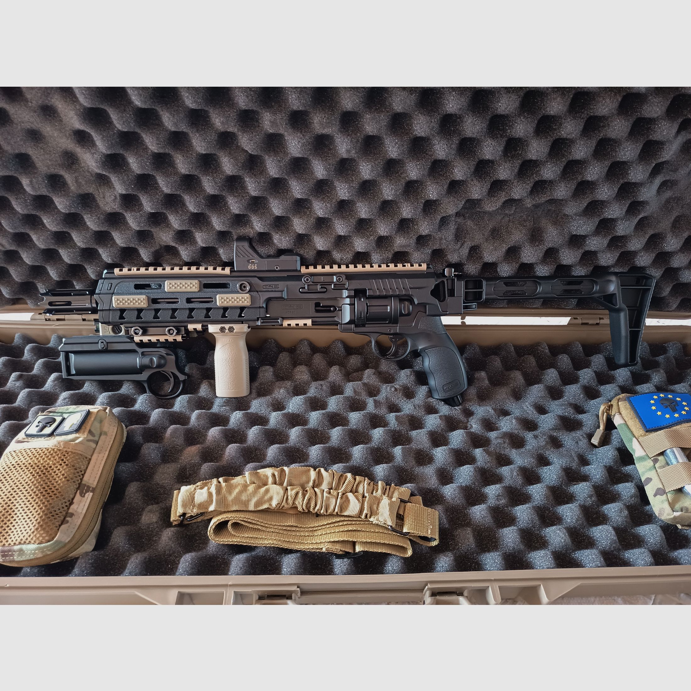 Umarex HDR 50 Revolver mit viel Zubehör, wie neu....