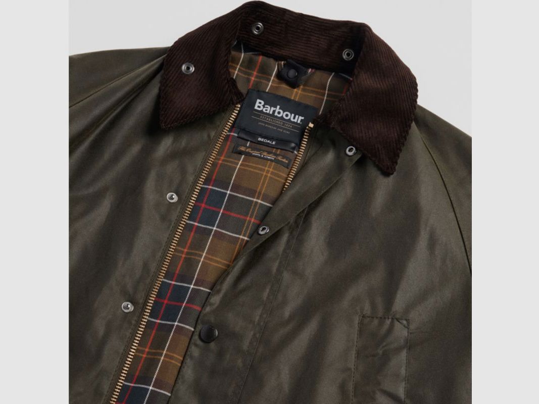 Barbour H-Jacke Bedale Wax, Bild 4 von 12